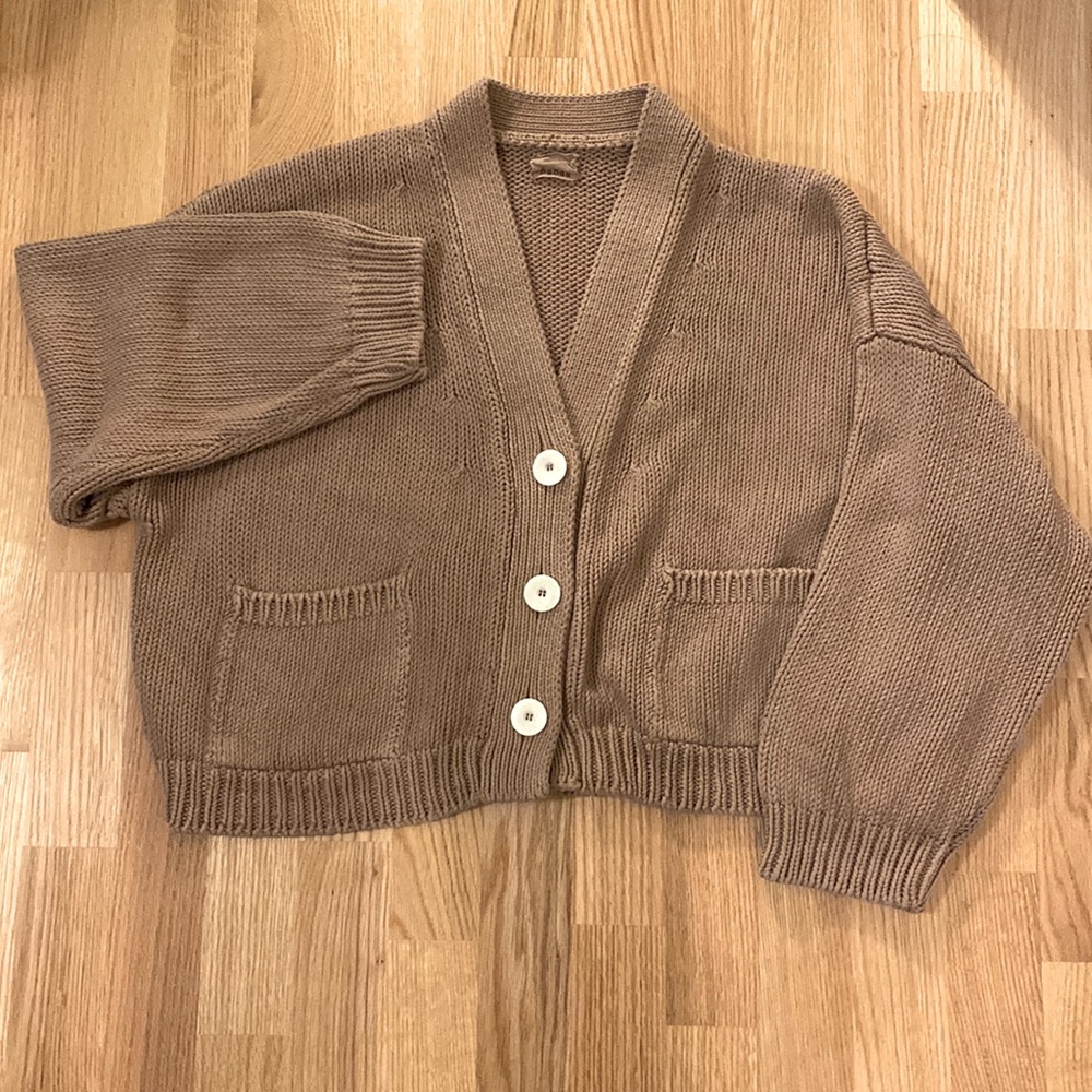Babaa Cardigan No22 in roasted fig
